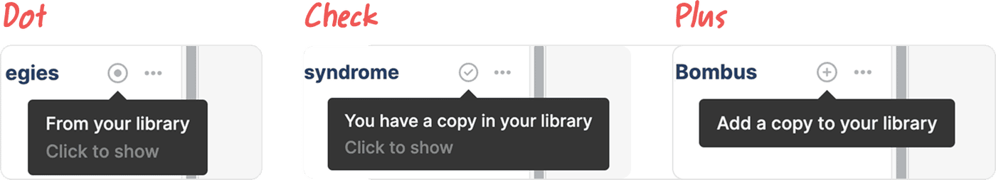 See if a reference is from your library